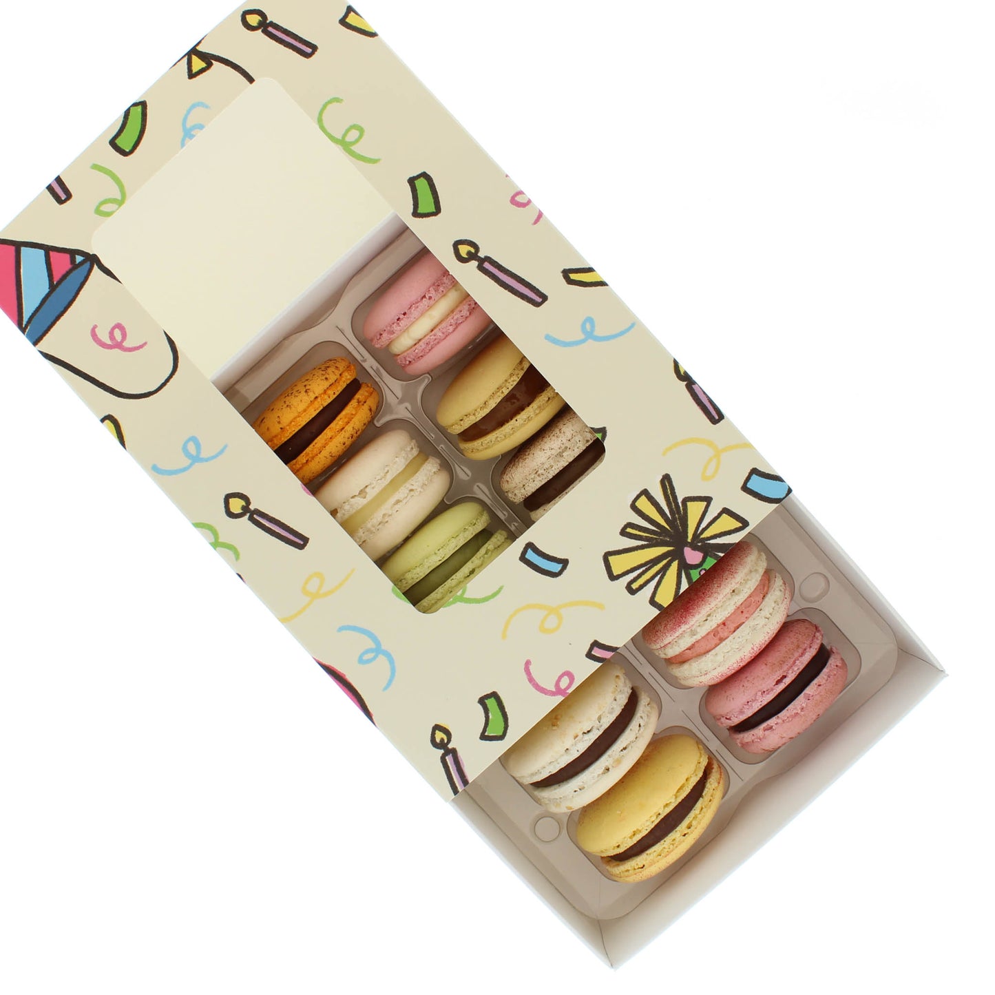 Celebration - Box of 12 Macarons