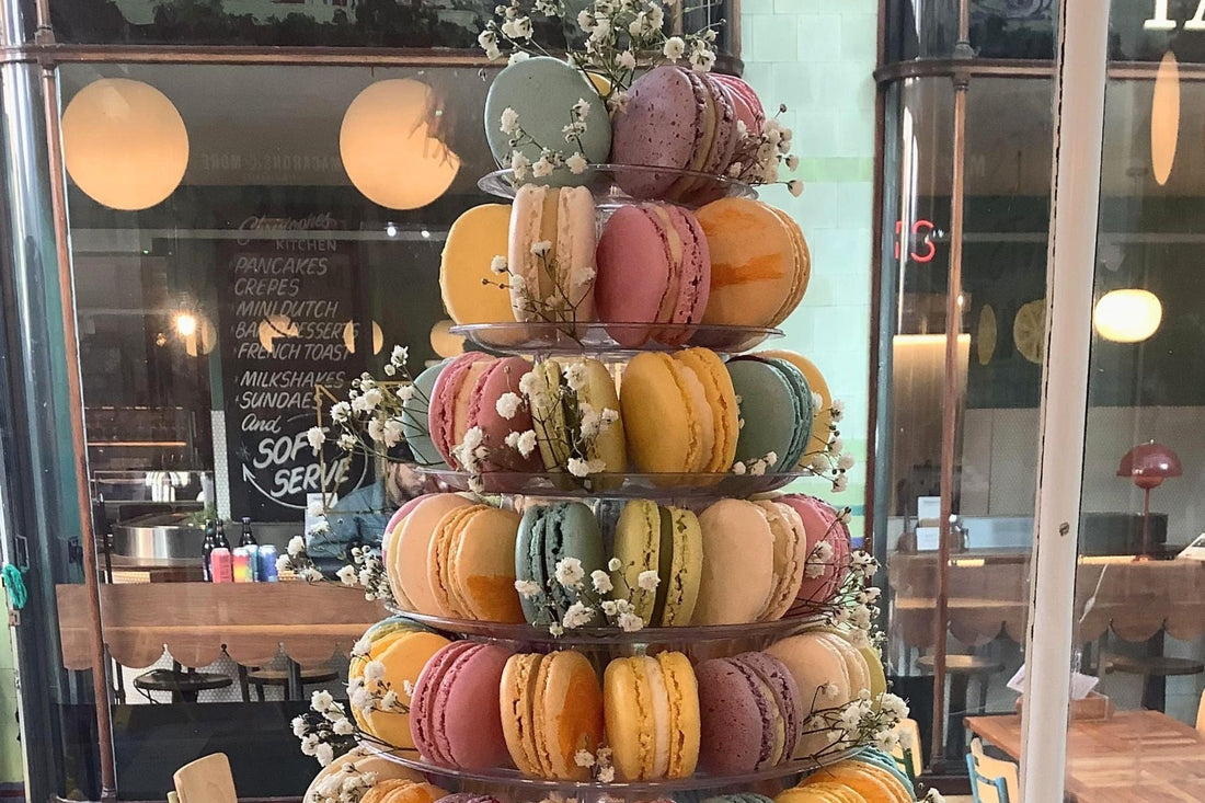 Putting Together a Macaron Tower