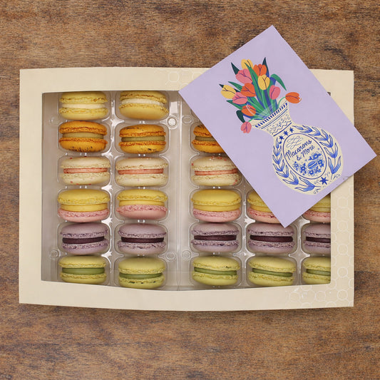 Mother's Day Macaron Selection - Box of 24