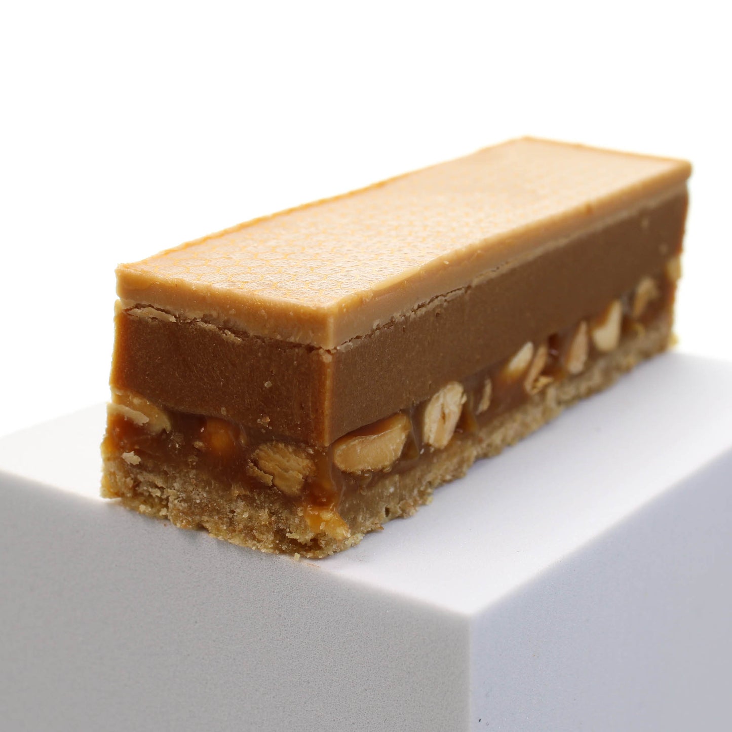 Gold bar showing four distinct layers.