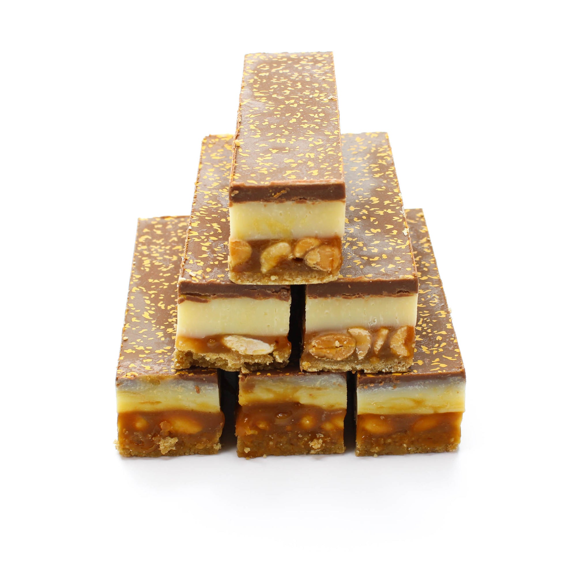Stack of six Bananarama Bars.