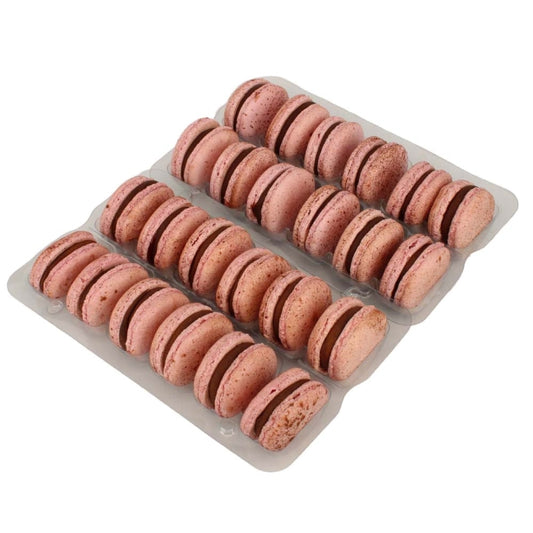 Chocolate & Cherry Macaron Selection