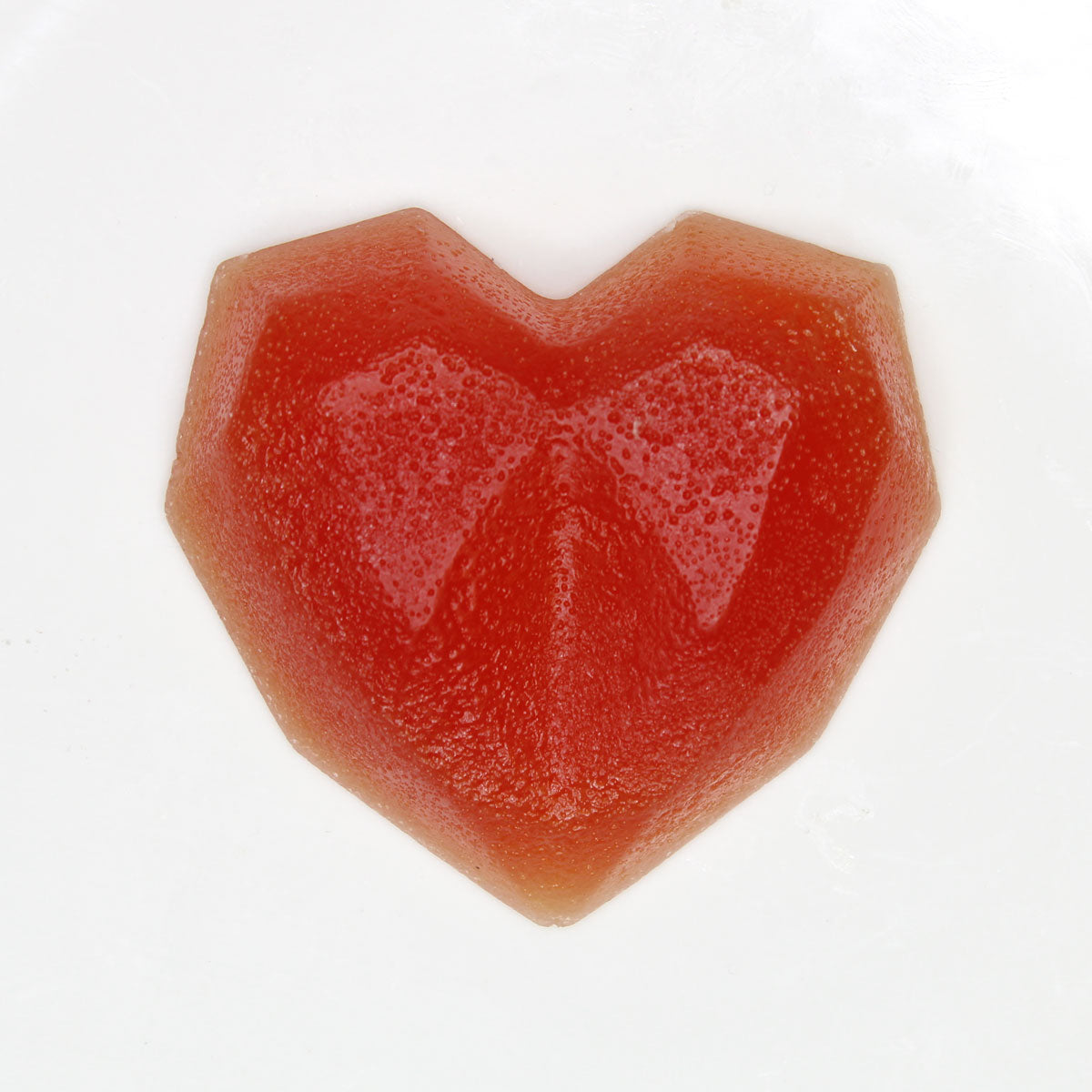 Strawberry Heart Crystal Candy
