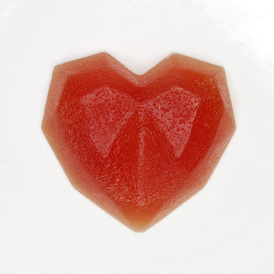 Strawberry Heart Crystal Candy