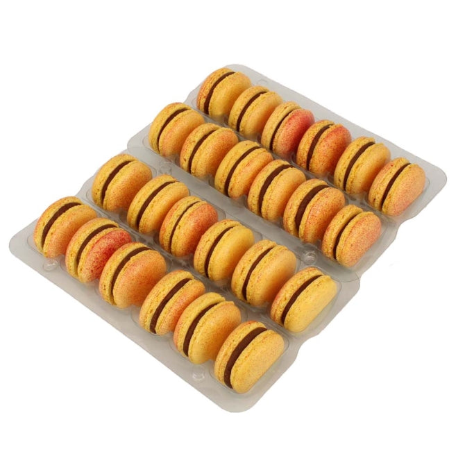 Passionfruit & Milk Chocolate Macaron Selection