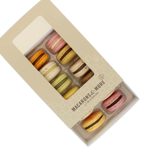 Signature Macaron Gift Box | Box of 12 – Macarons & More