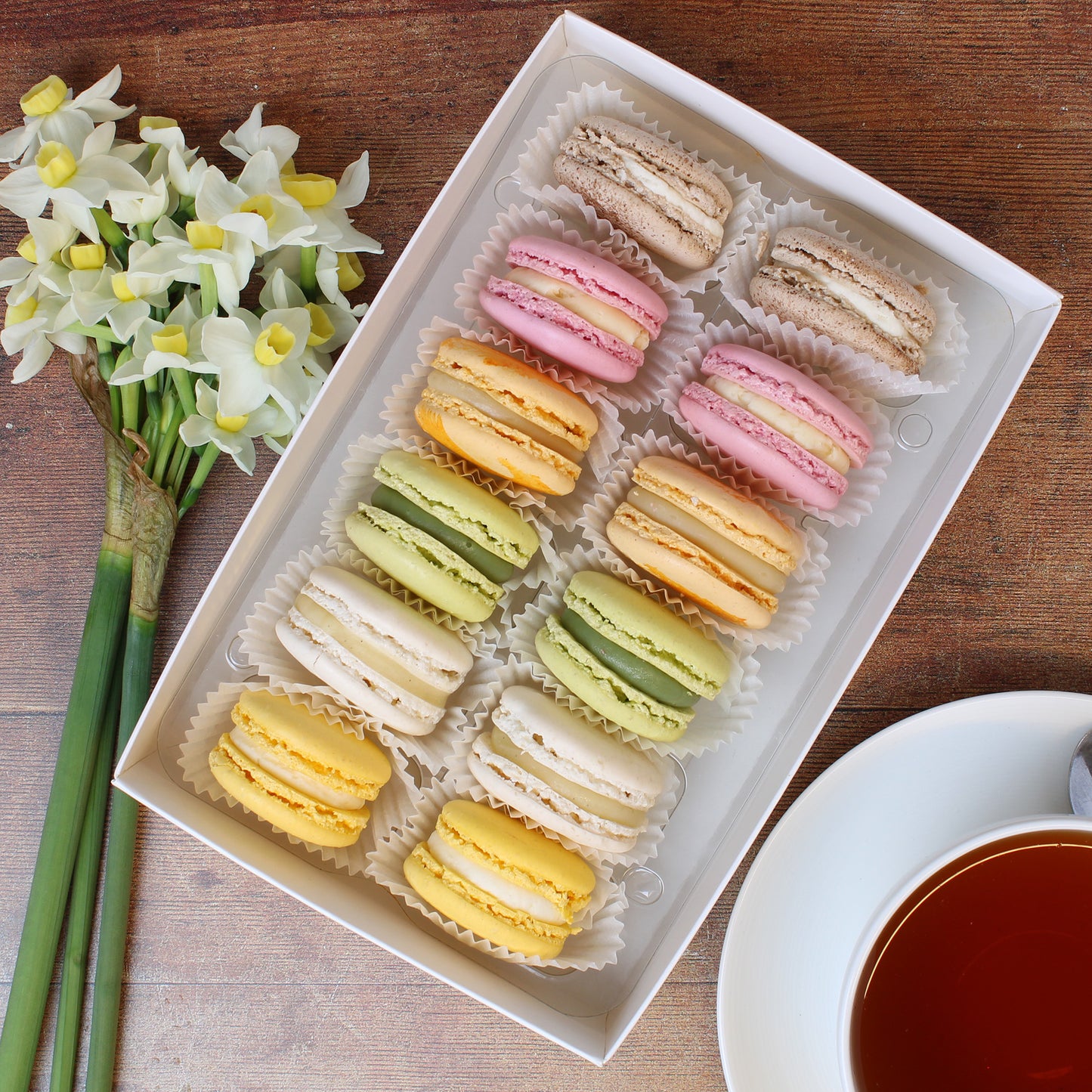 Spring Macaron Selection - Box of 12