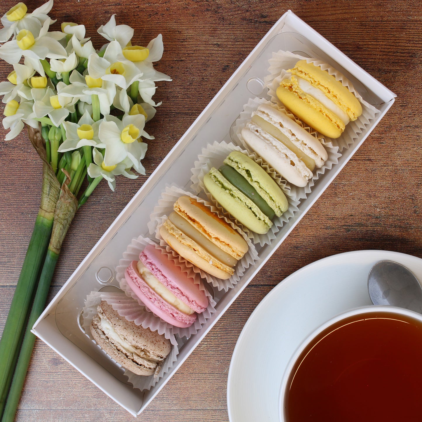 Spring Macaron Selection - Box of 6