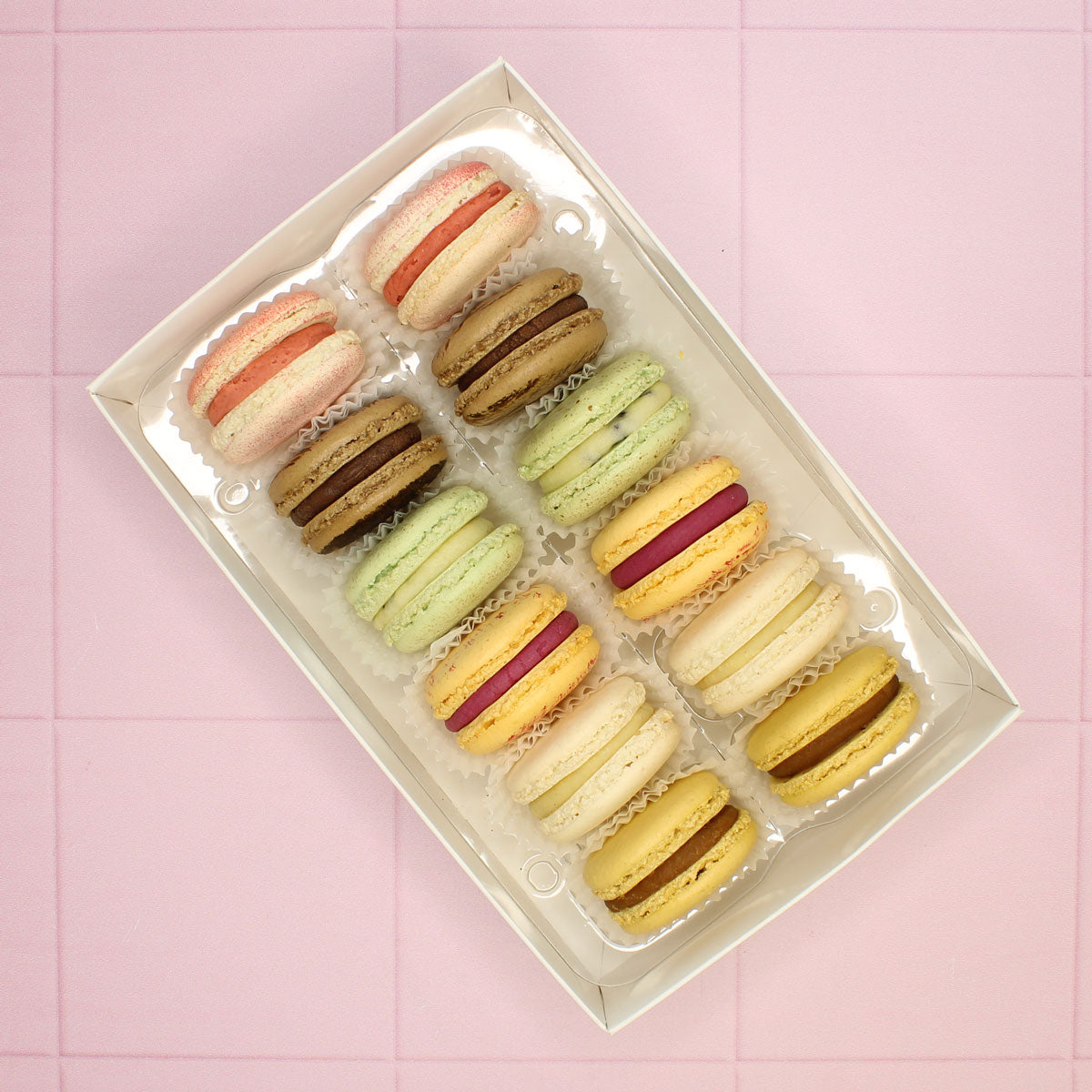 Summer Macaron Selection - Box of 12