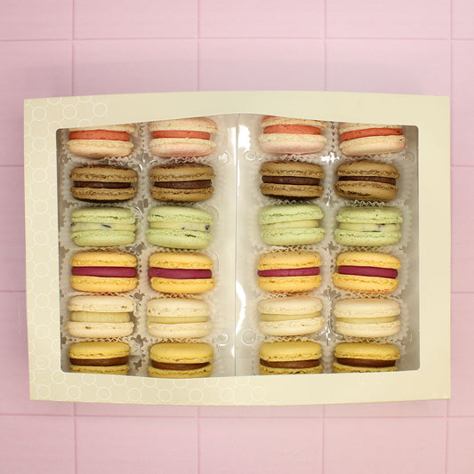 Summer Macaron Selection - Box of 24