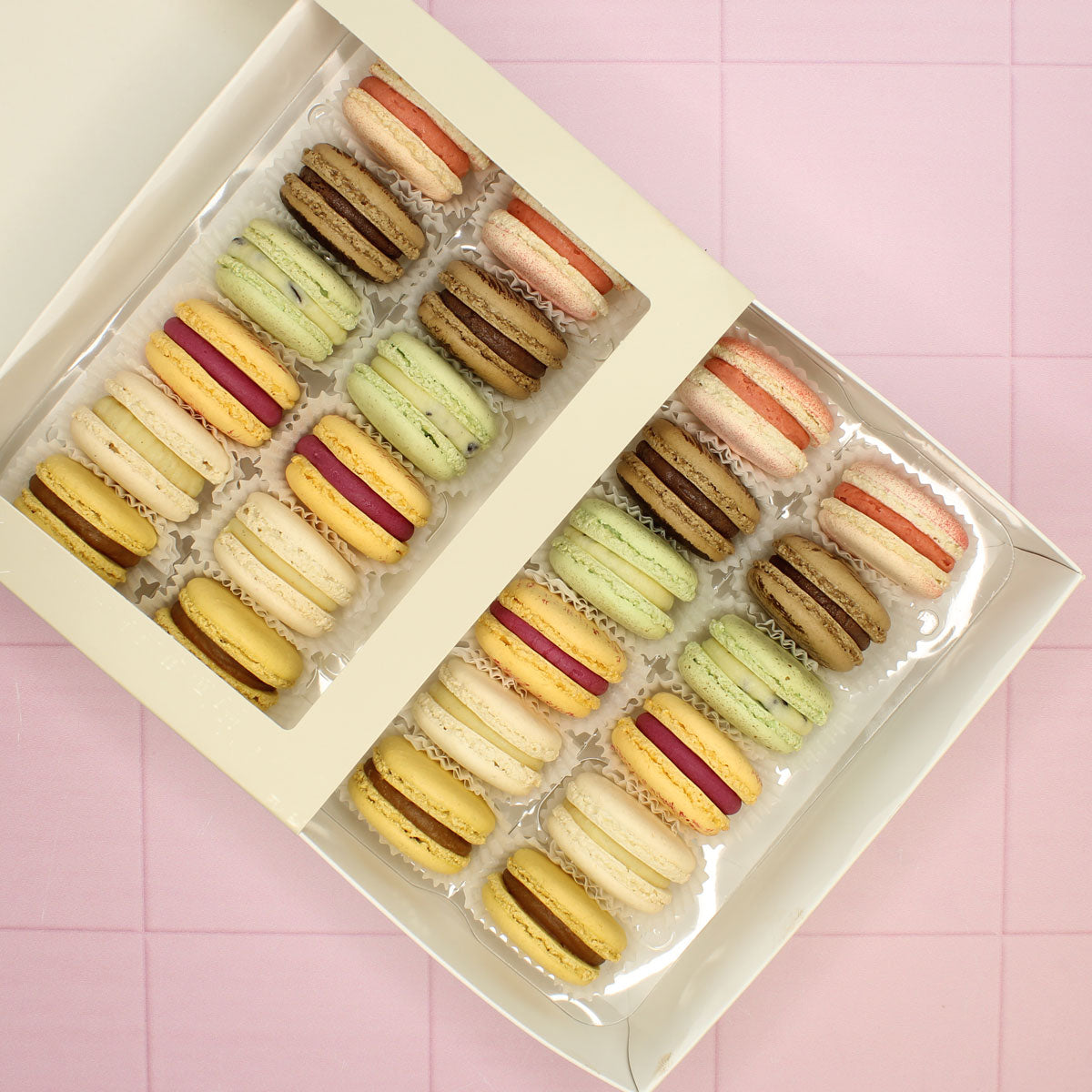 Summer Macaron Selection - Box of 24