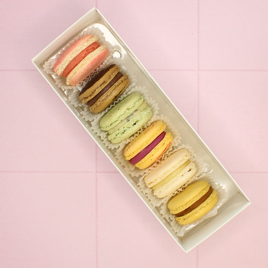 Summer Macaron Selection - Box of 6