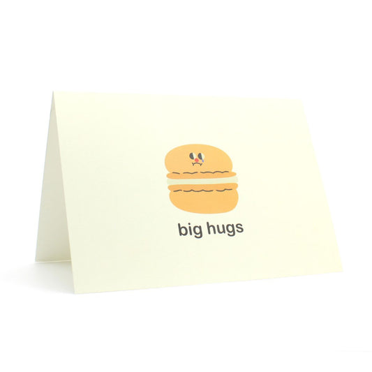 Big Hugs Greetings Card