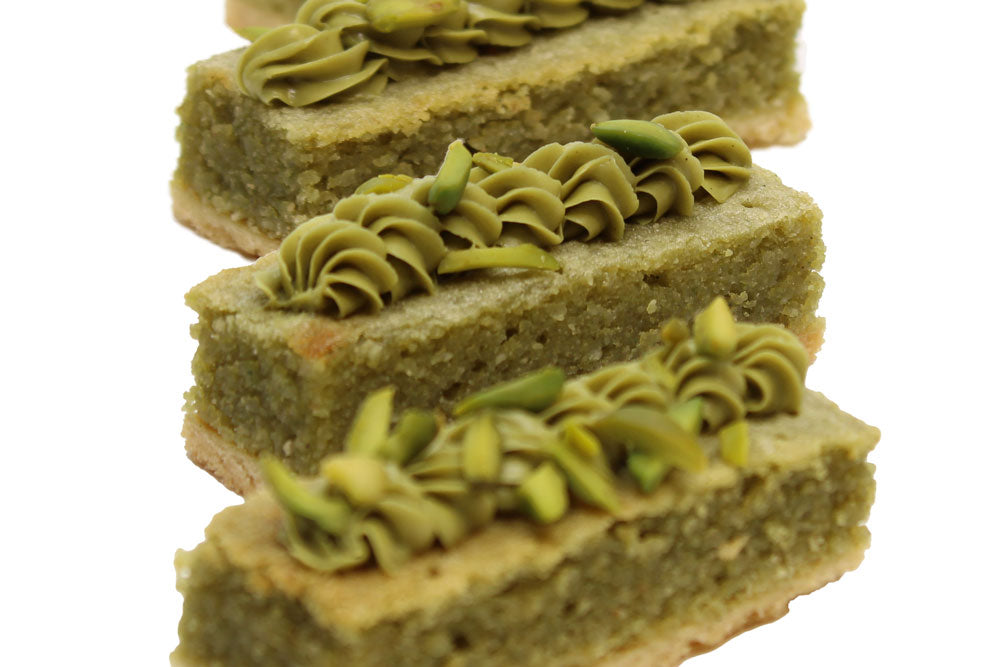 Pistachio Petit Fours - Recipe Image