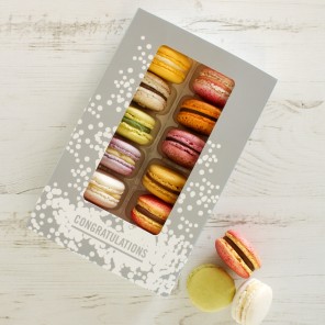 Congratulations! - Box of 12 Macarons