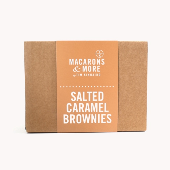Oozy Salted Caramel Brownies - Box of 6