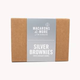 White Chocolate Chip (Silver) Brownies - Box of 6