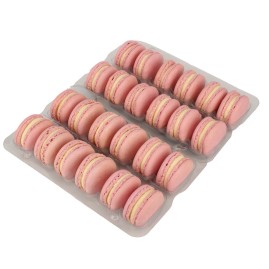 Pink Macarons (Rose Flavoured) Selection